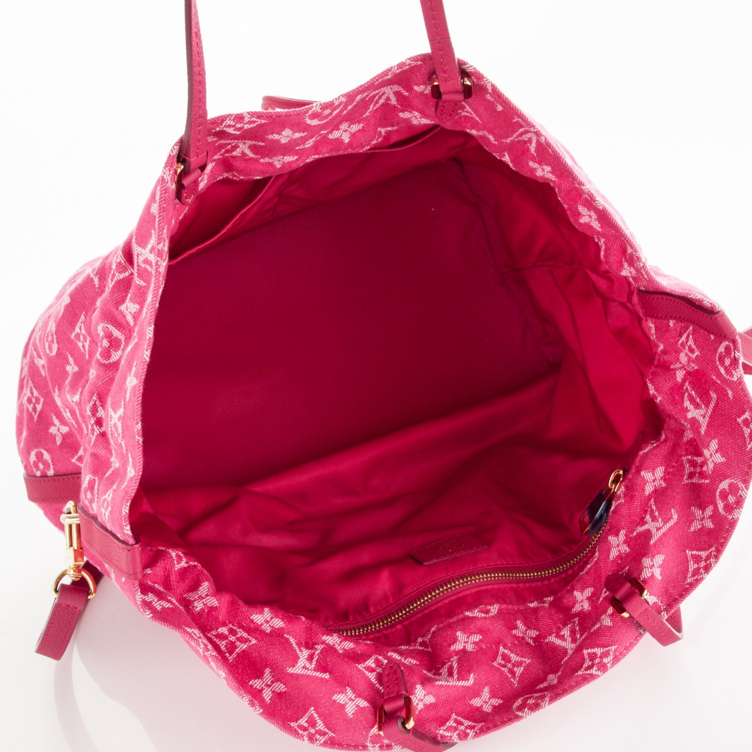 Louis Vuitton Denim Noefull MM Rose Indien 5 of 7