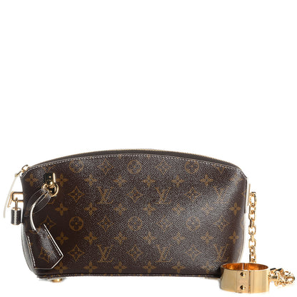 Louis Vuitton Monogram Fetish Lockit Clutch 1 of 8