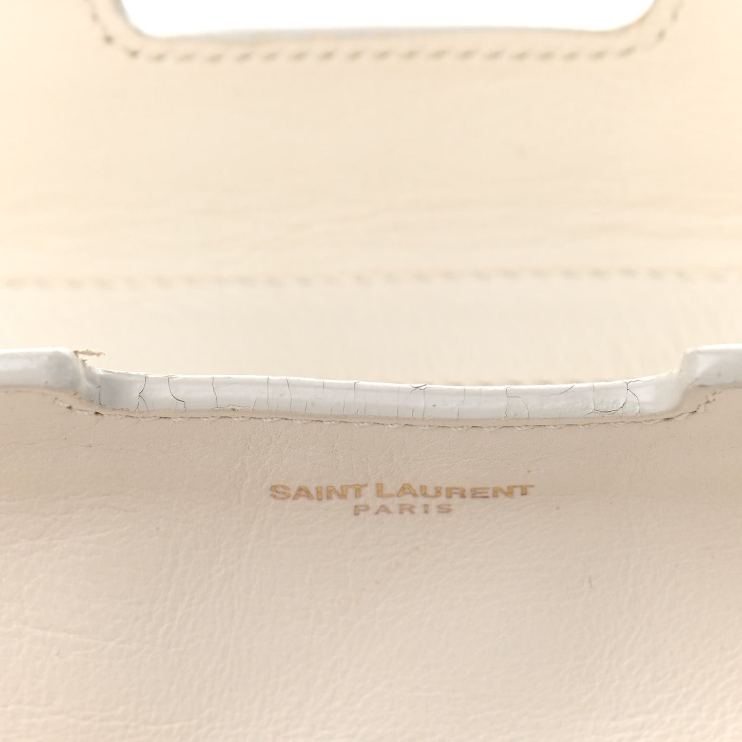 Sheepskin Large Classic Y Cabas White