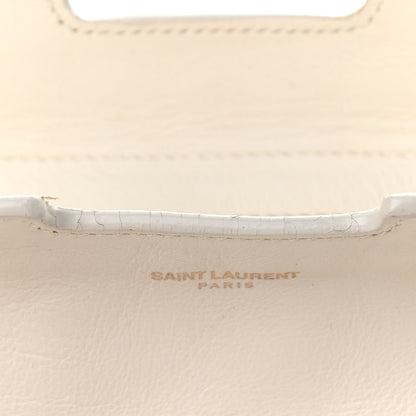 Saint Laurent Sheepskin Large Classic Y Cabas White 8 of 15