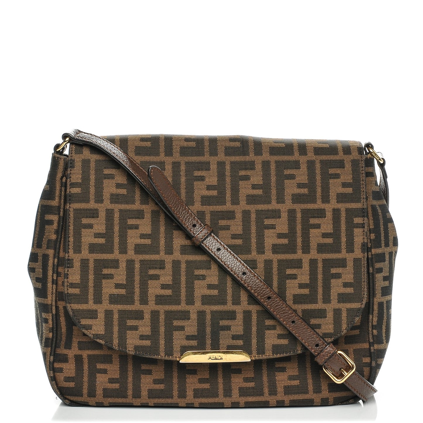 Zucca Vitello Artic Messenger Bag Tobacco Castagna