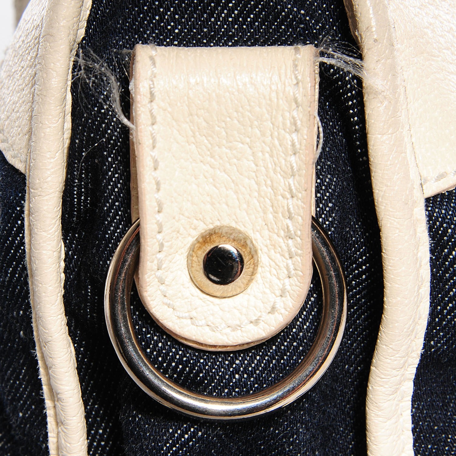 Balenciaga Chevre Denim Classic Hardware City Natural 8 of 14
