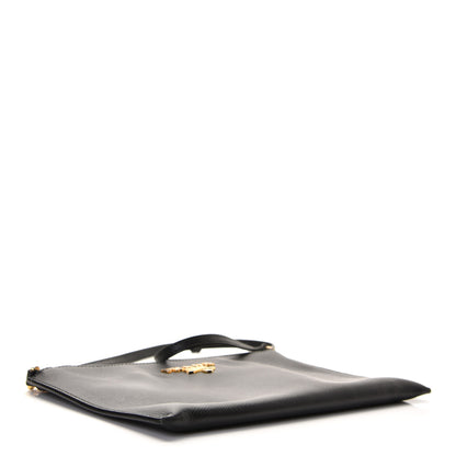 Prada Saffiano Pochette Black 4 of 8
