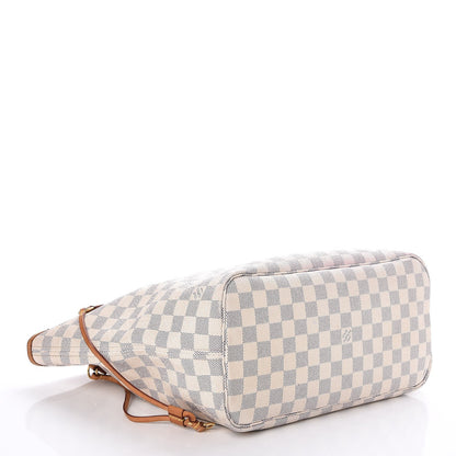 Louis Vuitton Damier Azur Neverfull MM 4 of 9