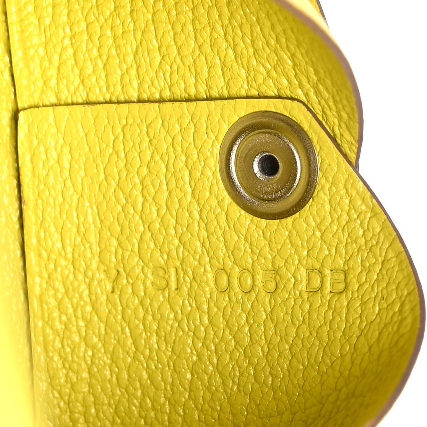 Chevre Mysore Calvi Card Case Lime