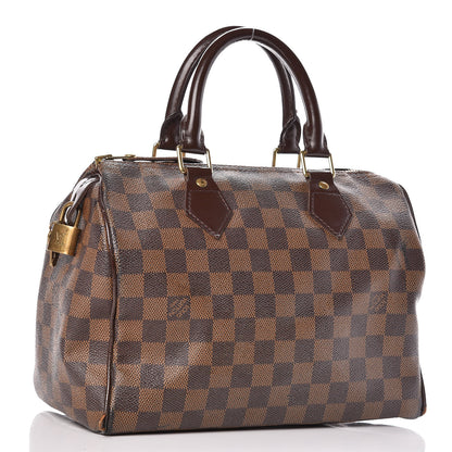 Louis Vuitton Damier Ebene Speedy 25 3 of 27