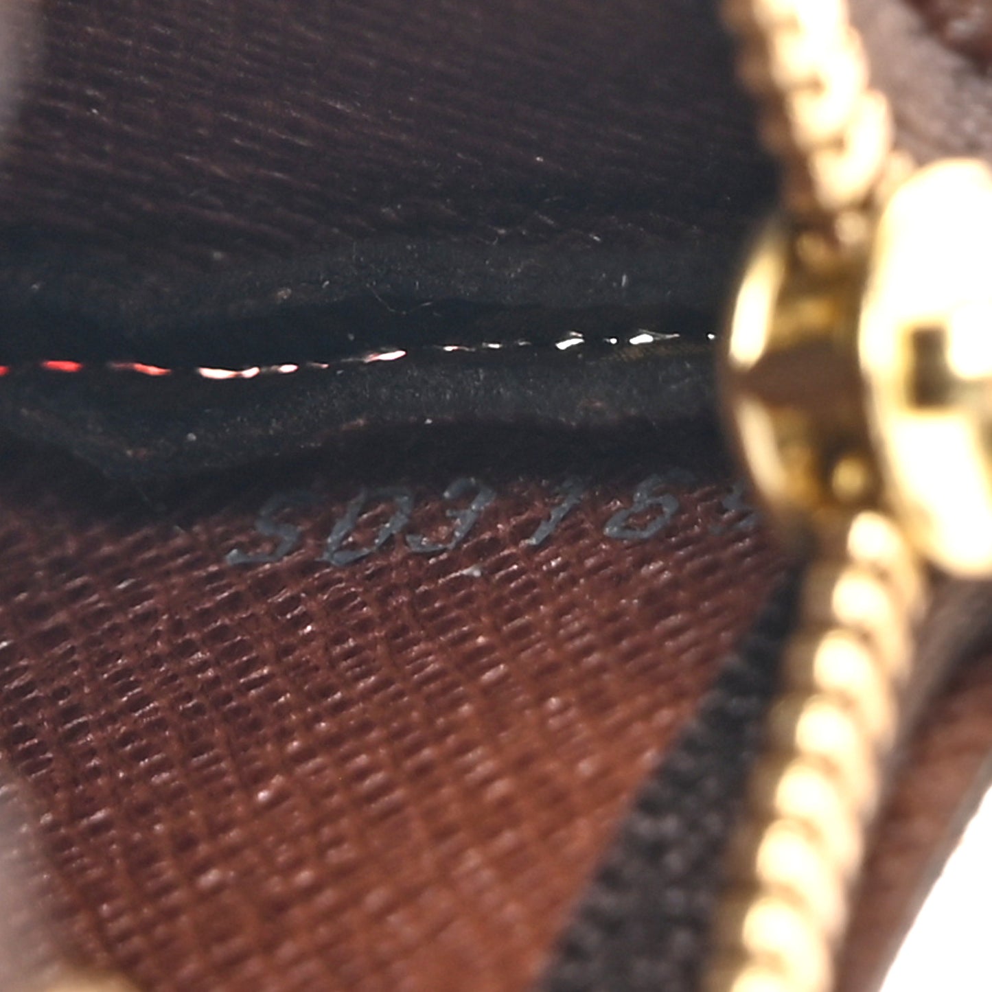 Monogram Key Pouch