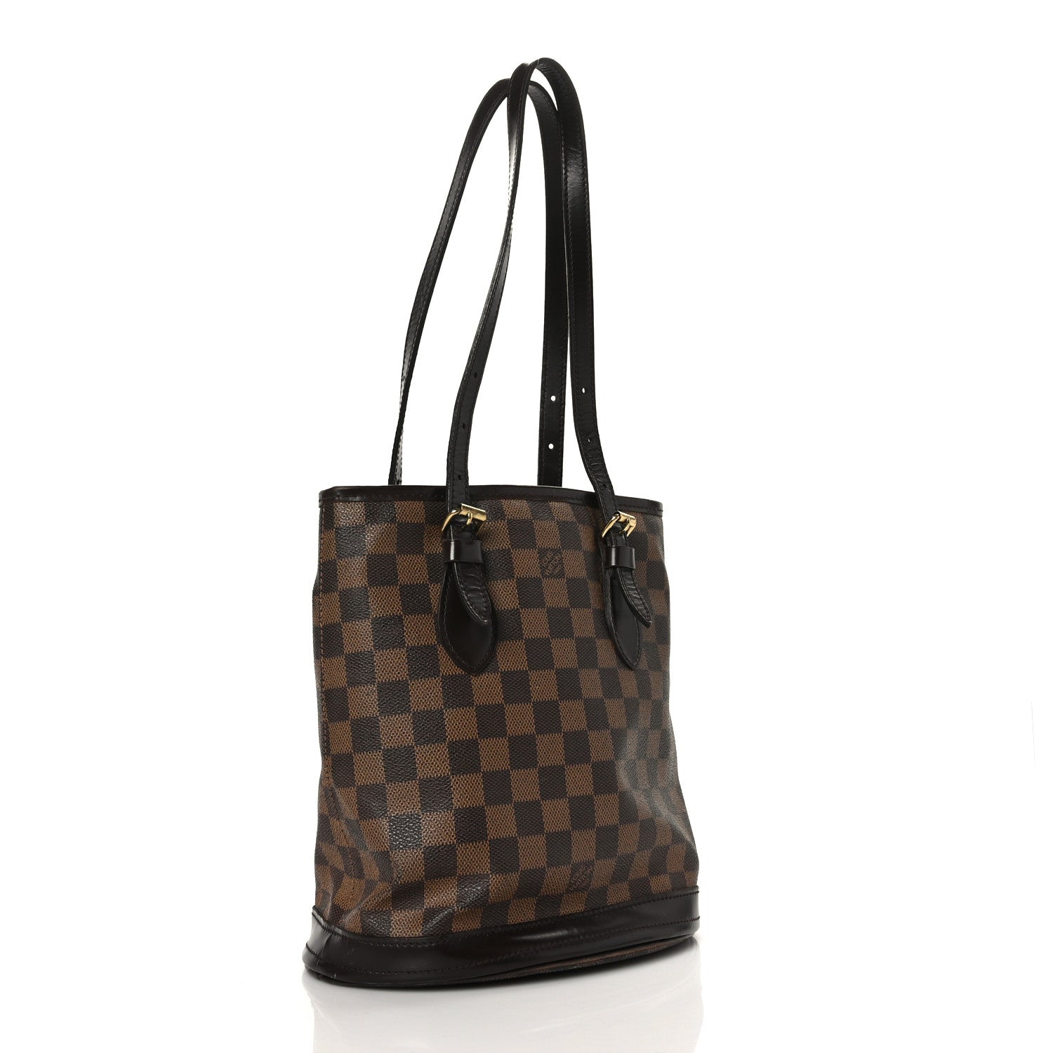Louis Vuitton Damier Ebene Marais Bucket 23 3 of 9