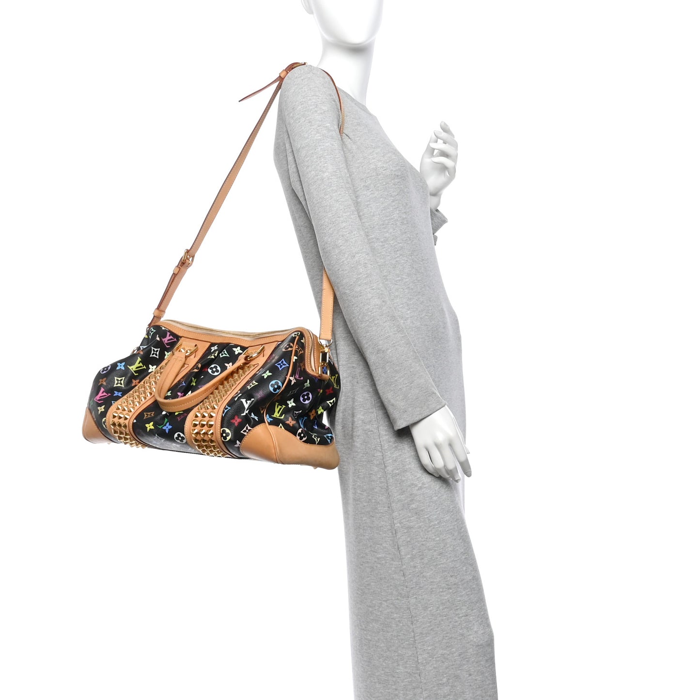 Monogram Multicolor Courtney GM Black