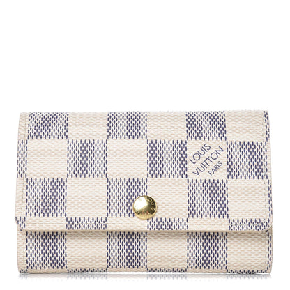 Louis Vuitton Damier Azur Multicles 6 Key Holder 1 of 8