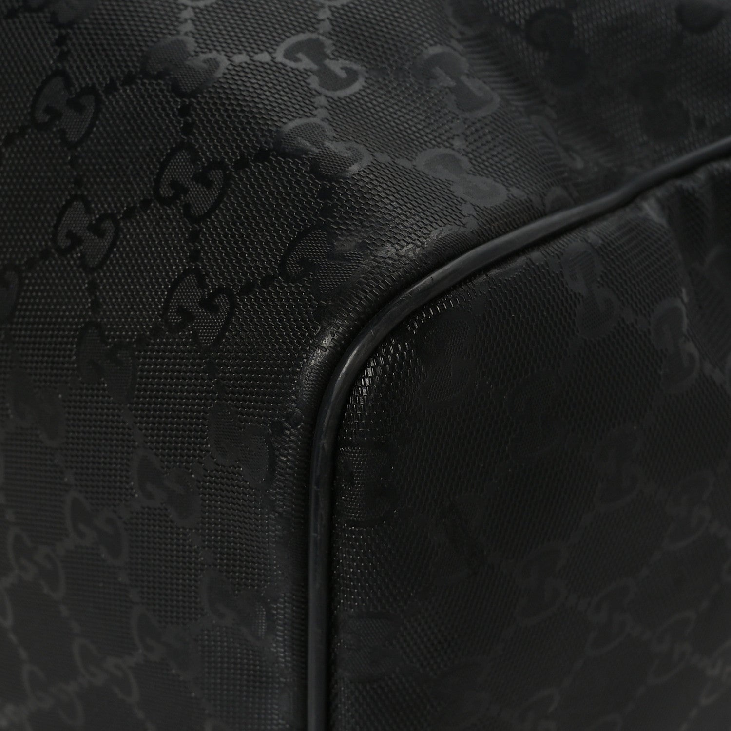 Gucci Imprime Monogram Medium Joy Stud Boston Black 11 of 12