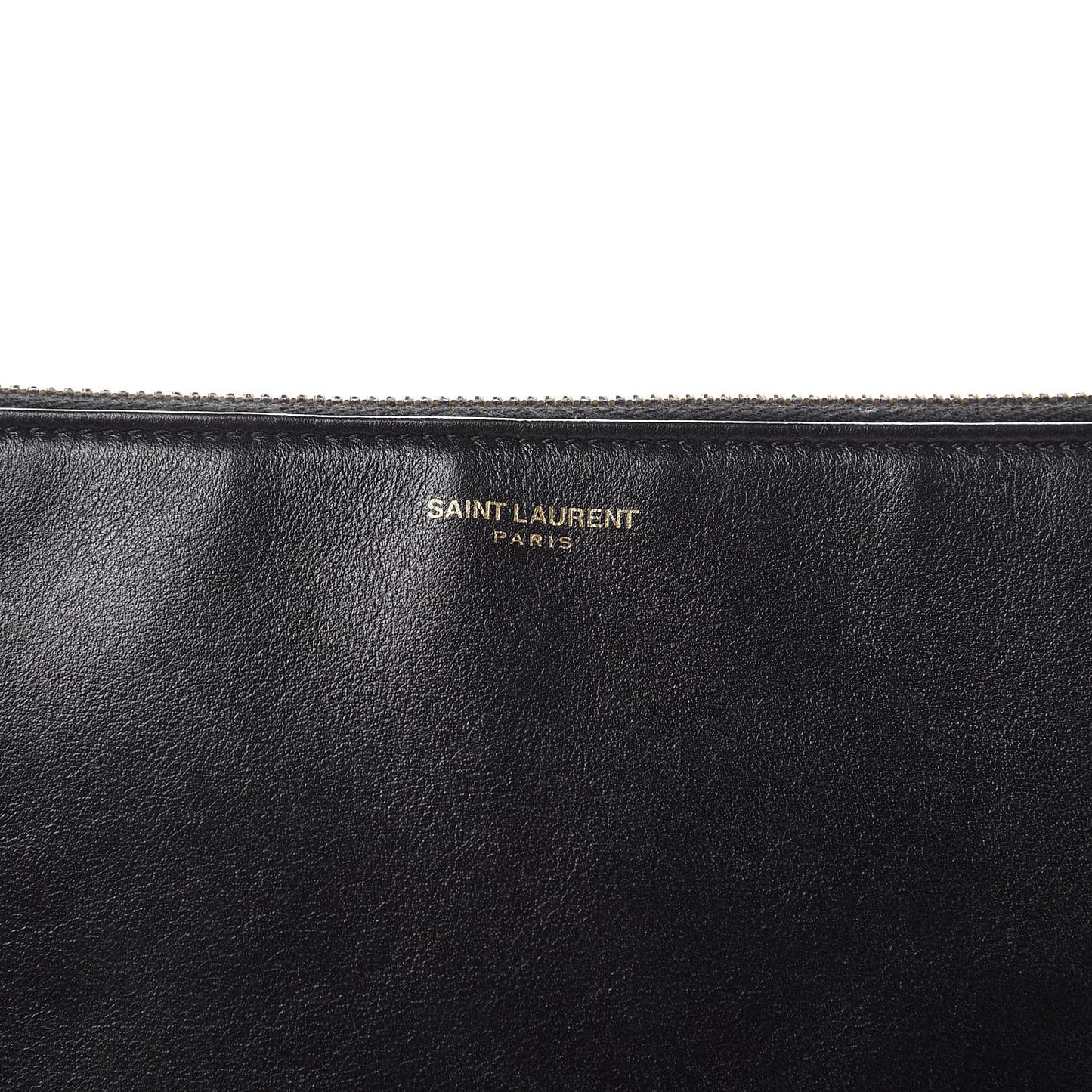 Calfskin Teen Monogram Crossbody Bag Black