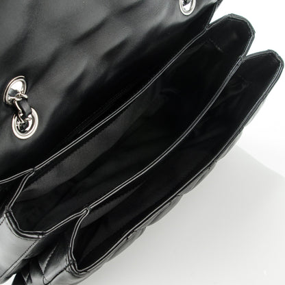 Chanel Lambskin Quilted Large 3 Flap Black 5 of 7