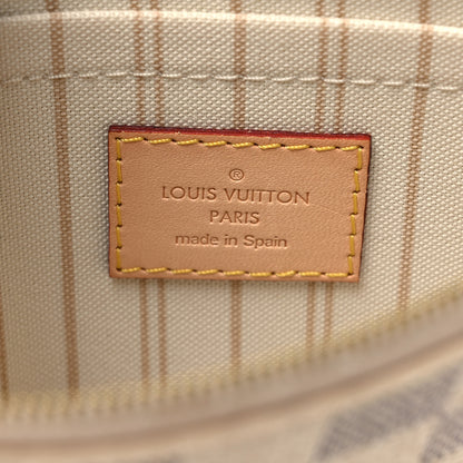 Louis Vuitton Damier Azur Neverfull MM GM Pochette 6 of 9