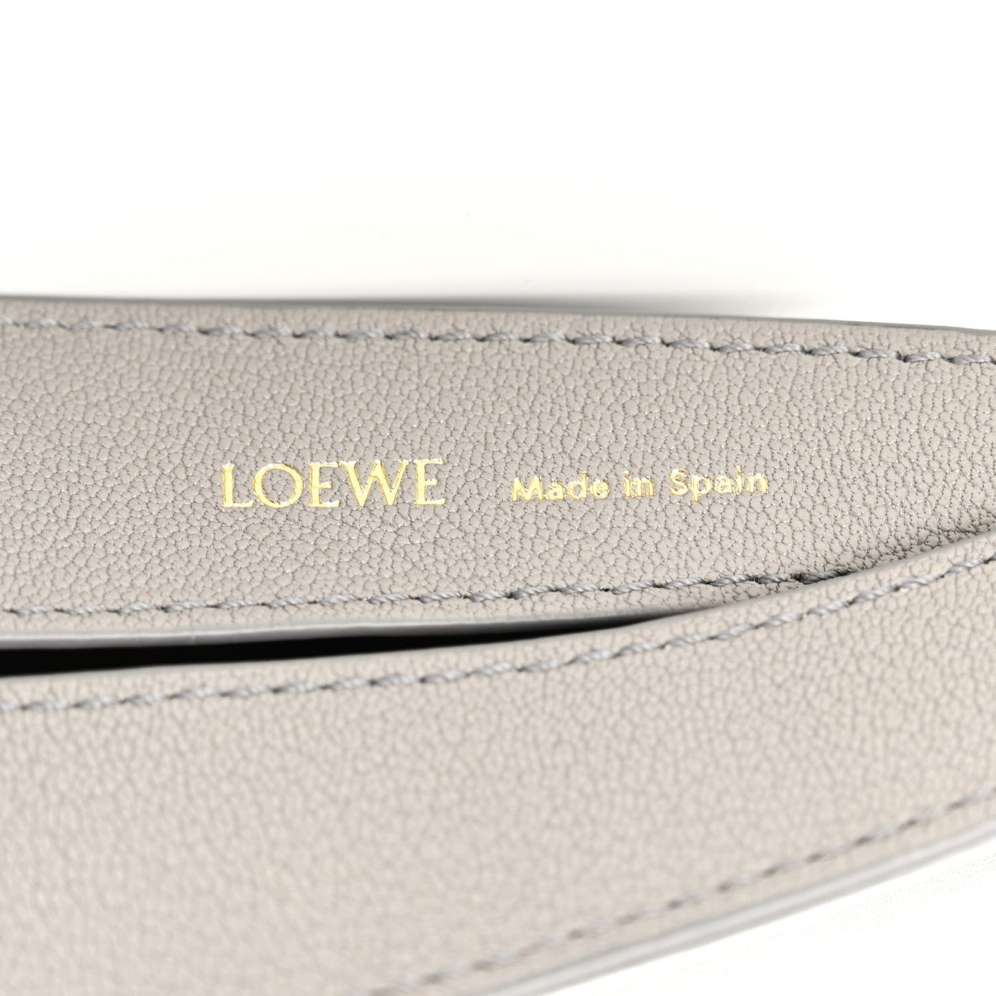 Satin Calfskin Jacquard Luna Bag Pearl Grey