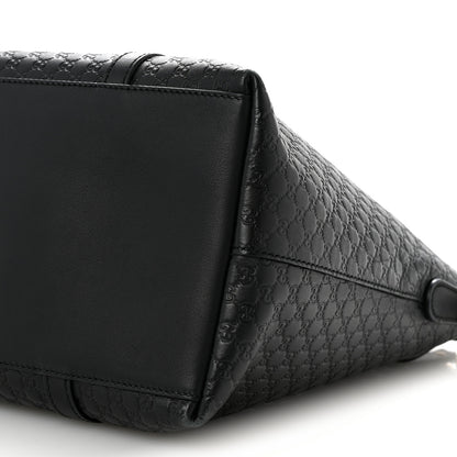 Gucci Soft Microguccissima Dome Satchel Black 10 of 14