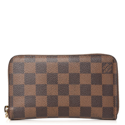 Louis Vuitton Damier Ebene Zippy Compact Wallet 1 of 7
