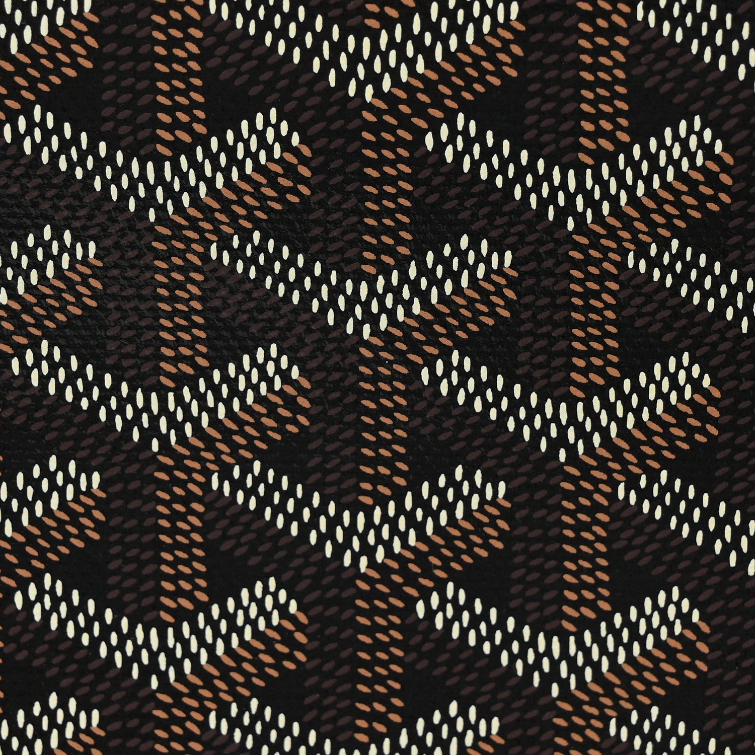 Goyard Goyardine Caravelle 50 Folding Suitcase Black Gold 6 of 8