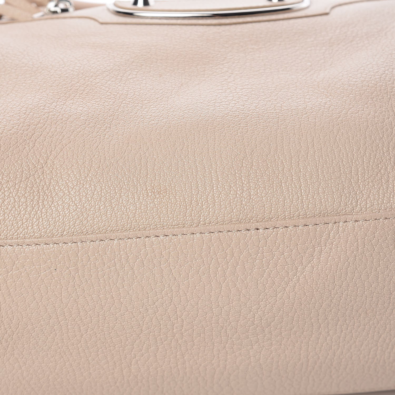 Balenciaga Chevre Silver Metallic Edge Hardware City Beige Tapioca 26 of 26