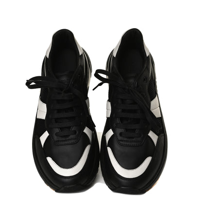 Bottega Veneta Calfskin Technical Mesh Speedster Sneakers 42 Black 5 of 10