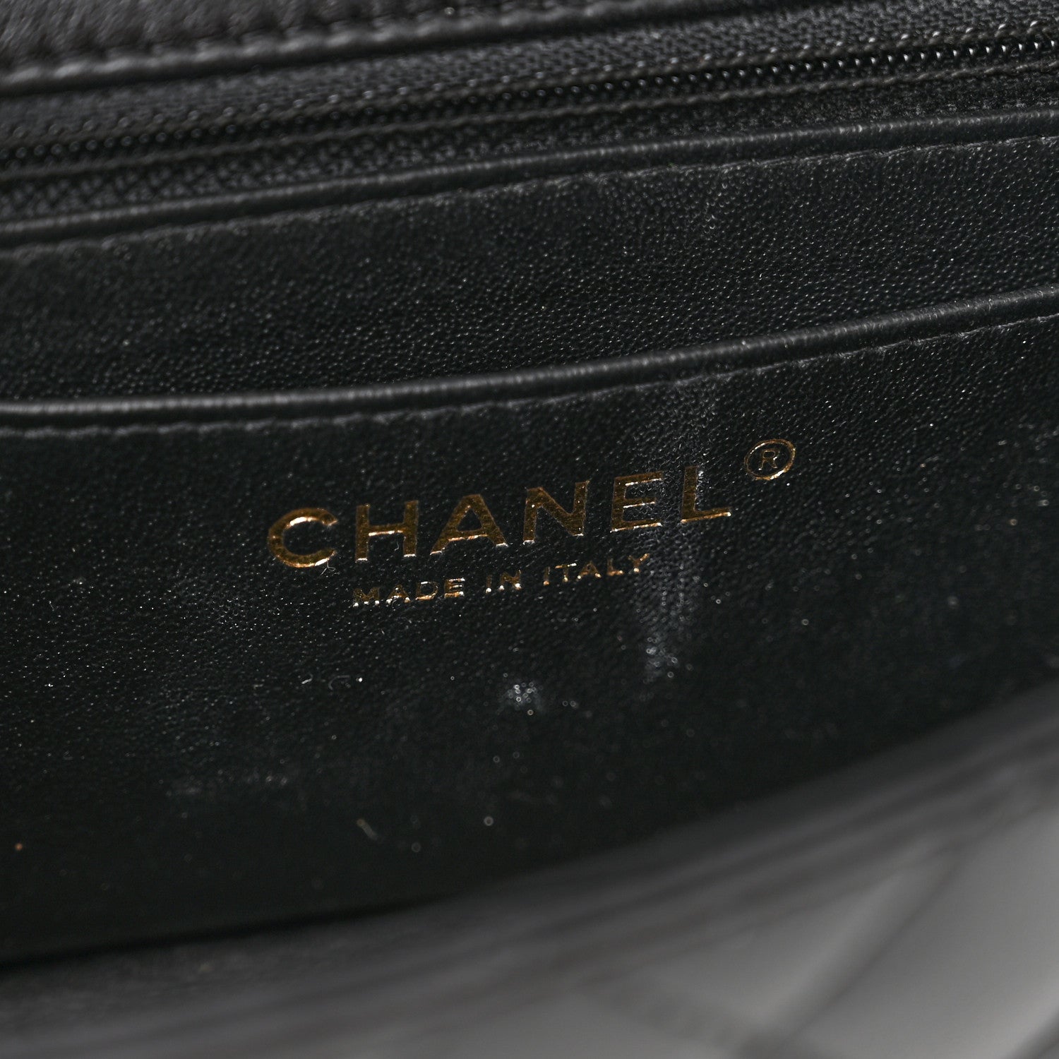 Chanel Lambskin Quilted Mini Rectangular Flap Black 6 of 10