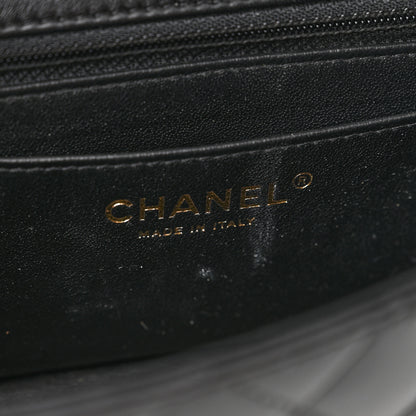 Chanel Lambskin Quilted Mini Rectangular Flap Black 6 of 10