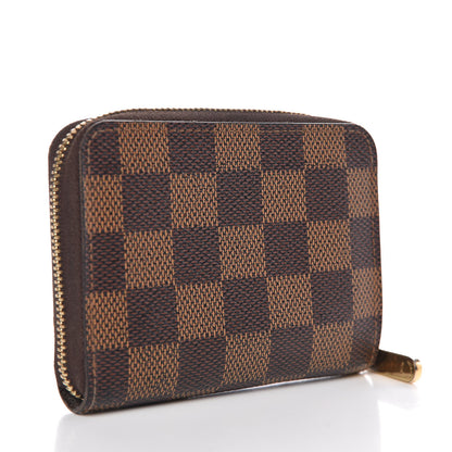 Louis Vuitton Damier Ebene Zippy Coin Purse 3 of 9