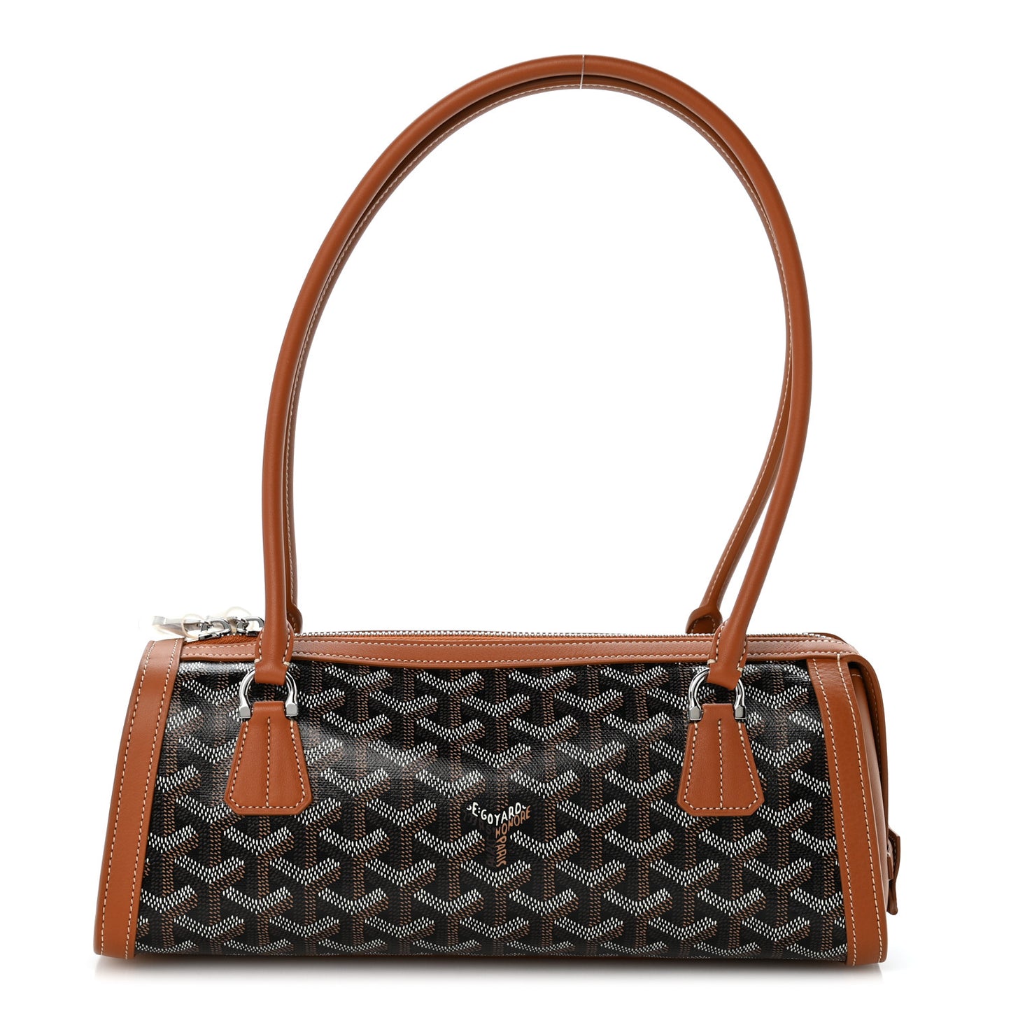 Goyardine Bonbonniere Bag Black Gold