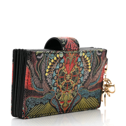 Christian Dior Calfskin Printed KaleiDiorscopic Lady Dior 5-Gusset Card Holder Multicolor 3 of 7