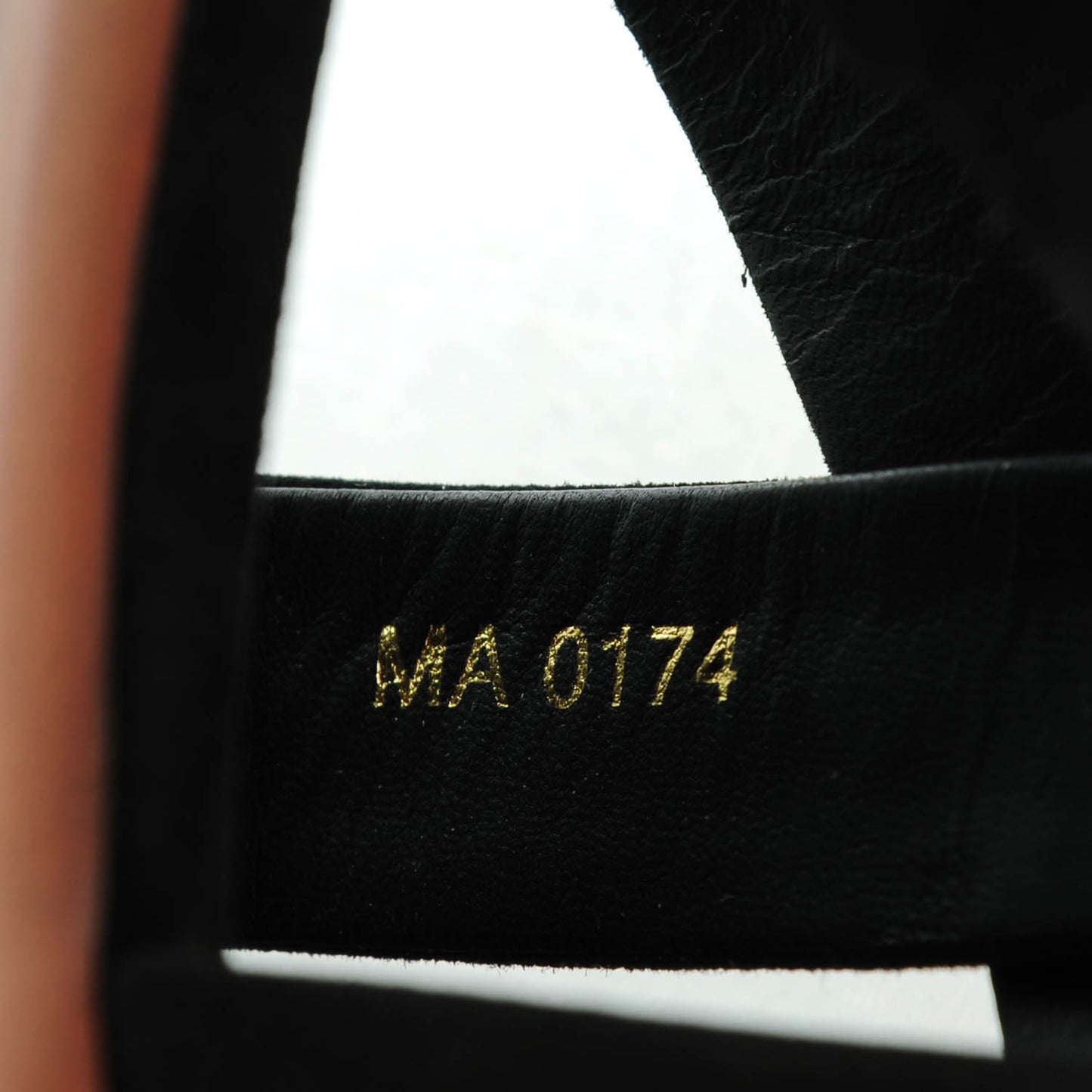 Suede Kid Golden Hour Flat Sandals 38 Black