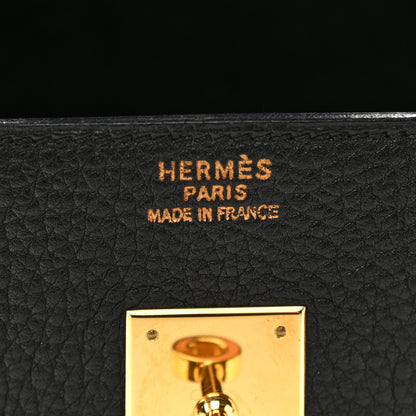Hermes Fjord Birkin 35 Black 6 of 18