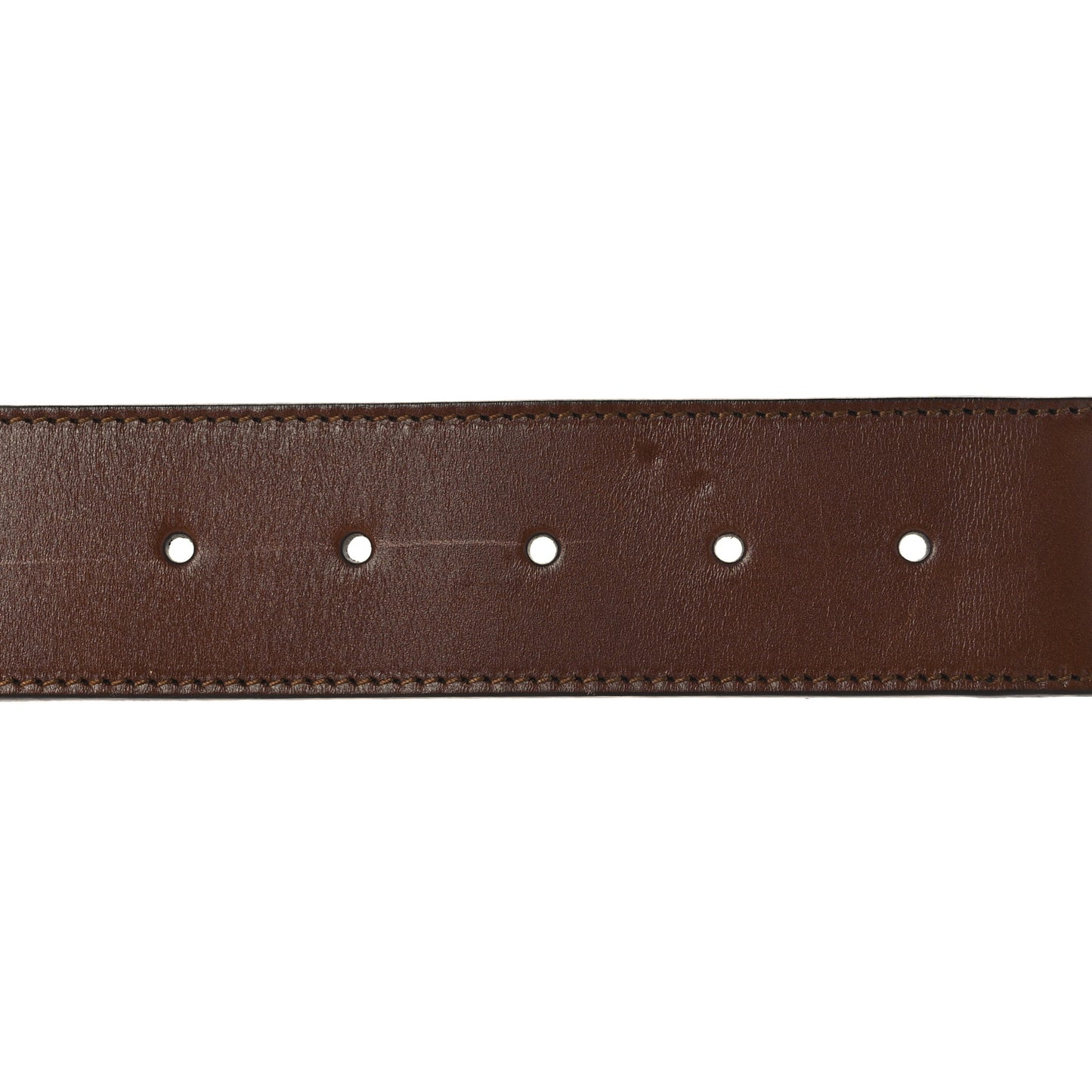 Nylon Calfskin Double G Web 40mm Belt 85 34 Green Red Cuir
