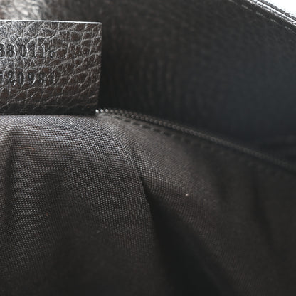 Gucci Calfskin Large Gifford Braided Handle Tote Black 7 of 10