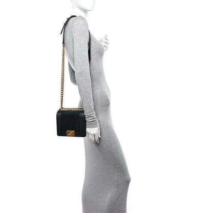 Chanel Calfskin Mini Boy Flap Black 2 of 10