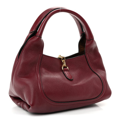 Gucci Grained Calfskin Softbit Medium Shoulder Bag Rosso Ancora 3 of 10