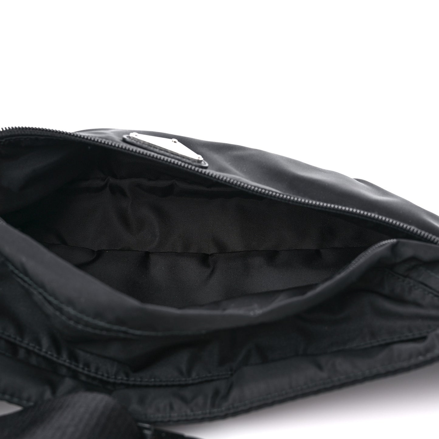 Tessuto Nylon Montagna Belt Bag Black