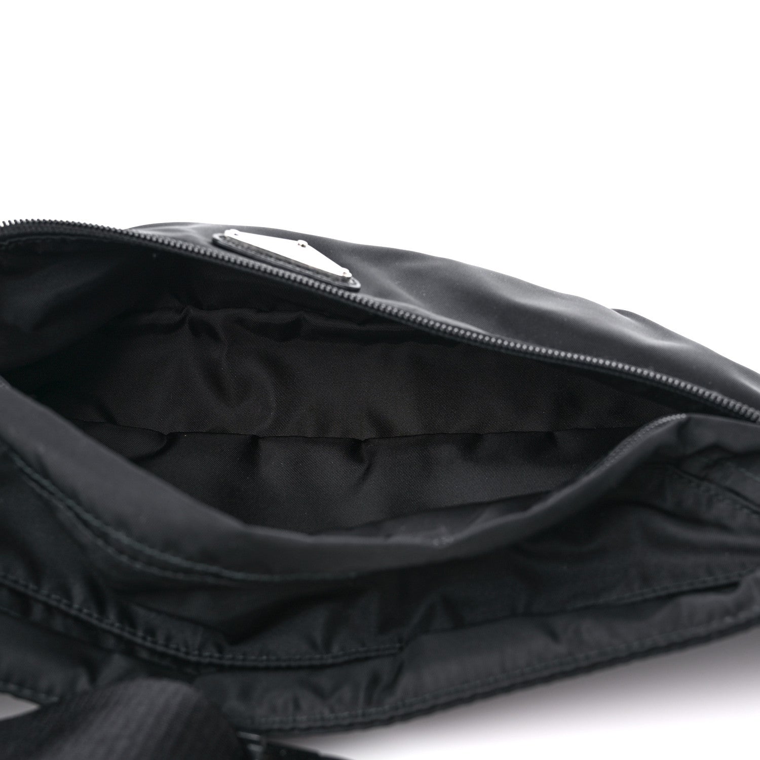 Prada Tessuto Nylon Montagna Belt Bag Black 5 of 8