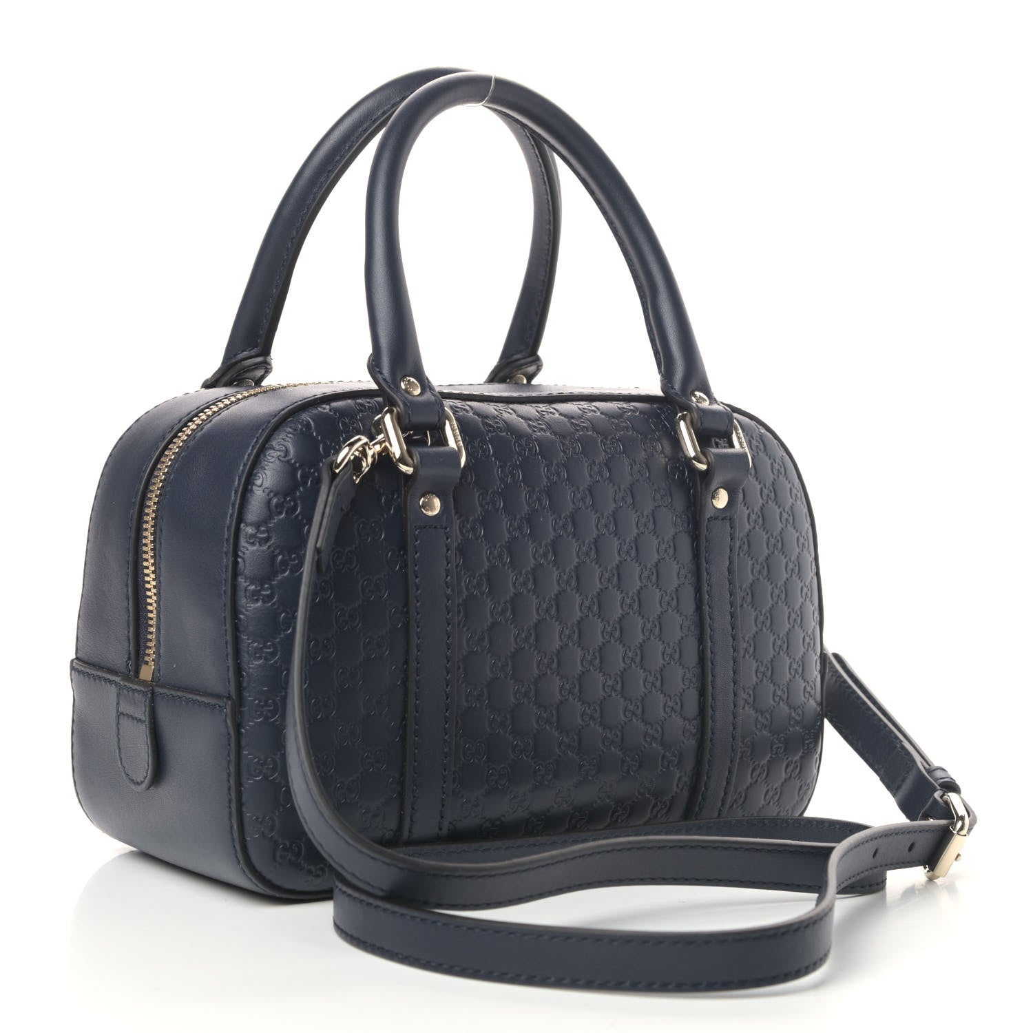 Gucci Soft Microguccissima Small Crossbody Bag Blue 2 of 4