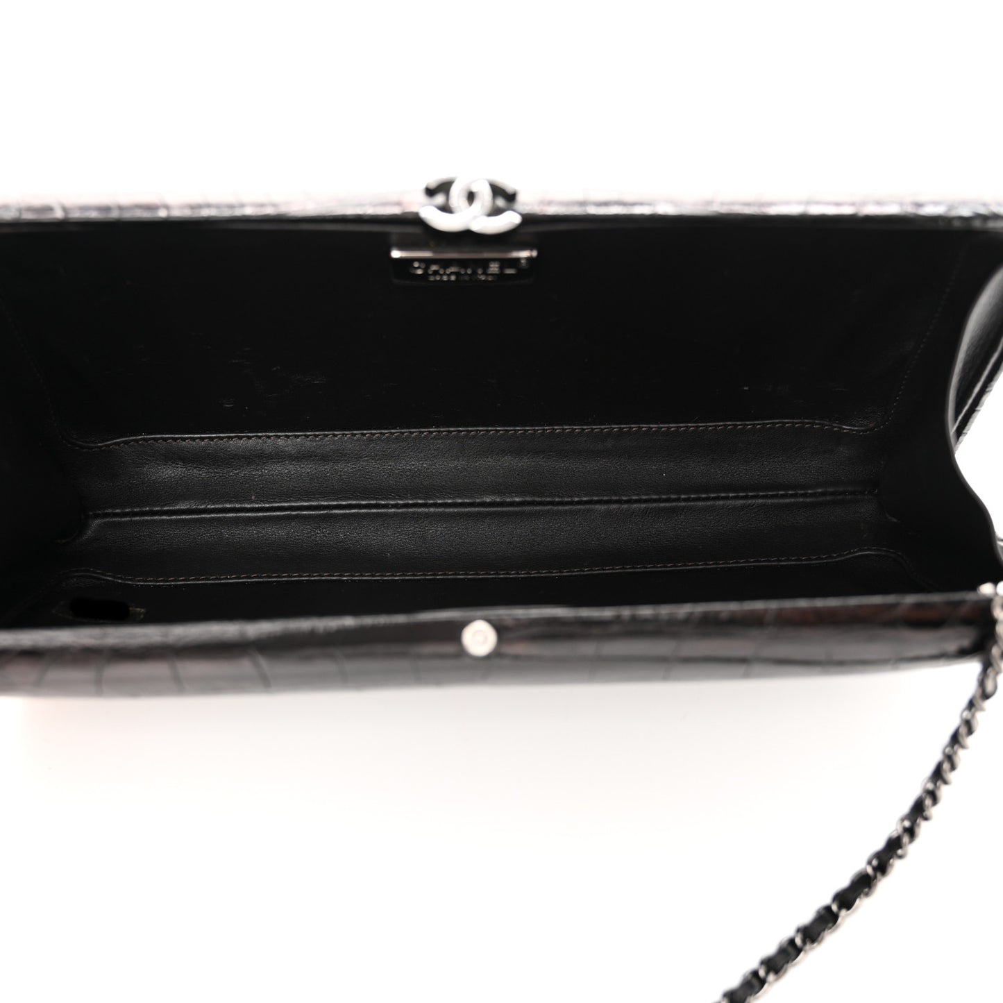 Alligator Chain Clutch Black