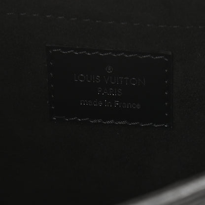Louis Vuitton Epi Montaigne Clutch Black 6 of 8