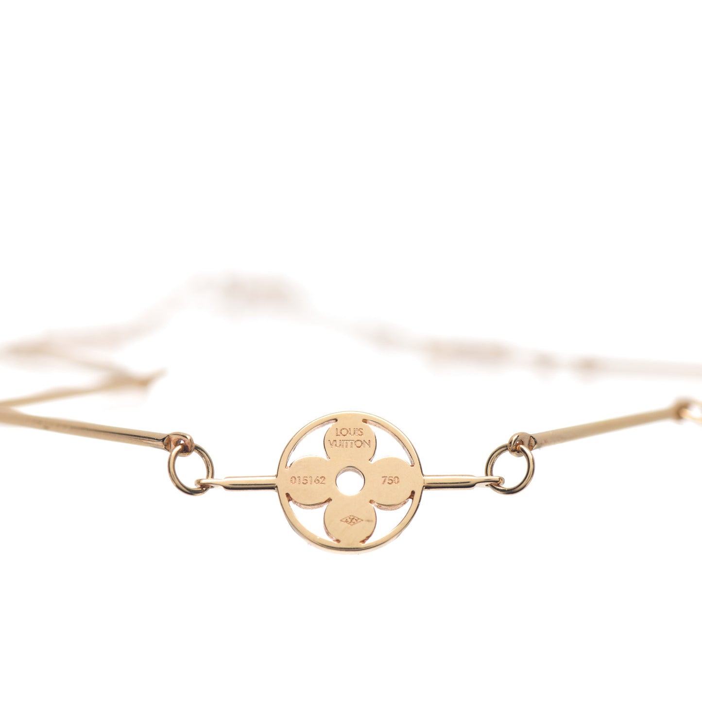 18K Yellow Gold Idylle Blossom Ankle Bracelet