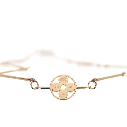Louis Vuitton 18K Yellow Gold Idylle Blossom Ankle Bracelet 4 of 5
