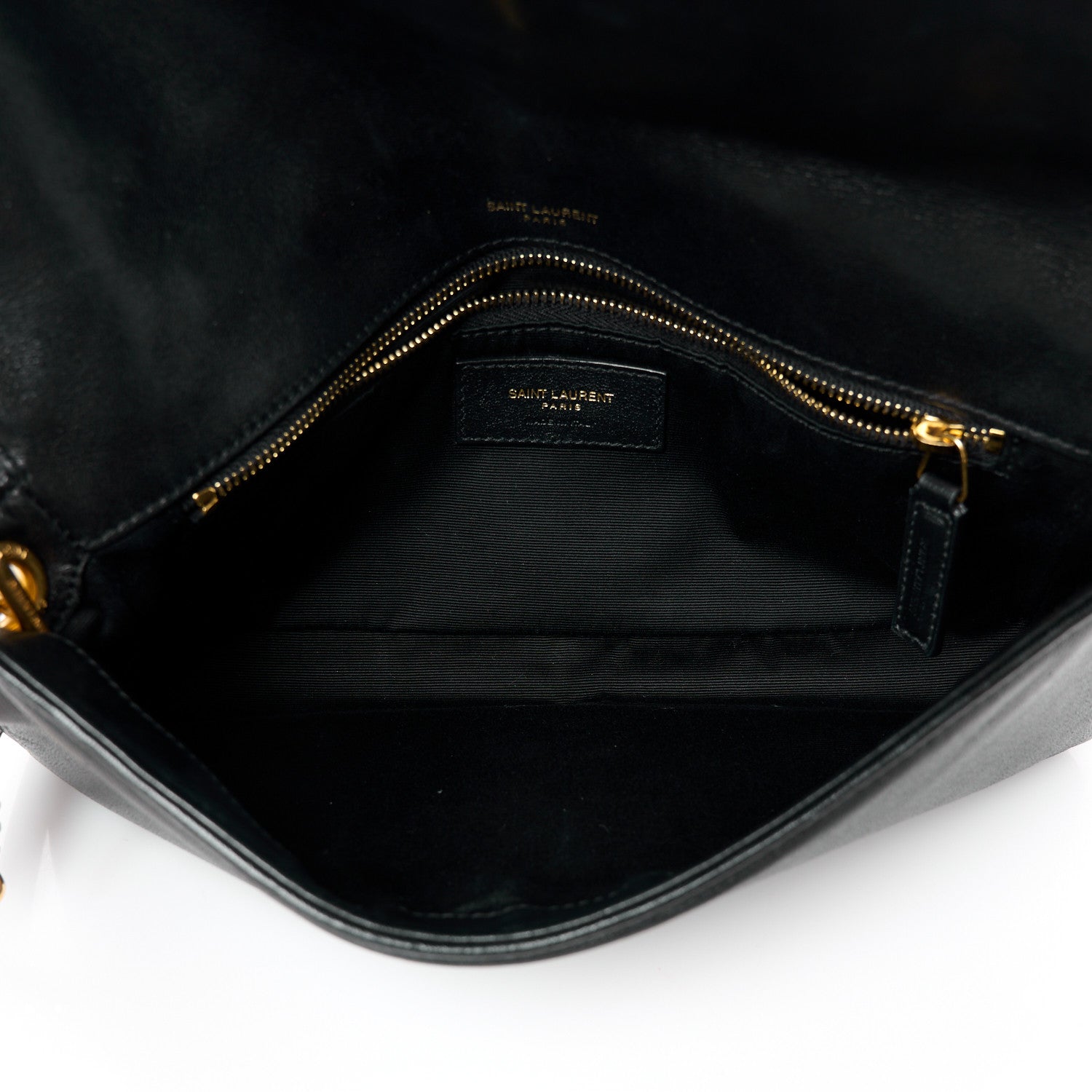 Saint Laurent Lambskin Matelasse Monogram Kate 99 Black 5 of 11