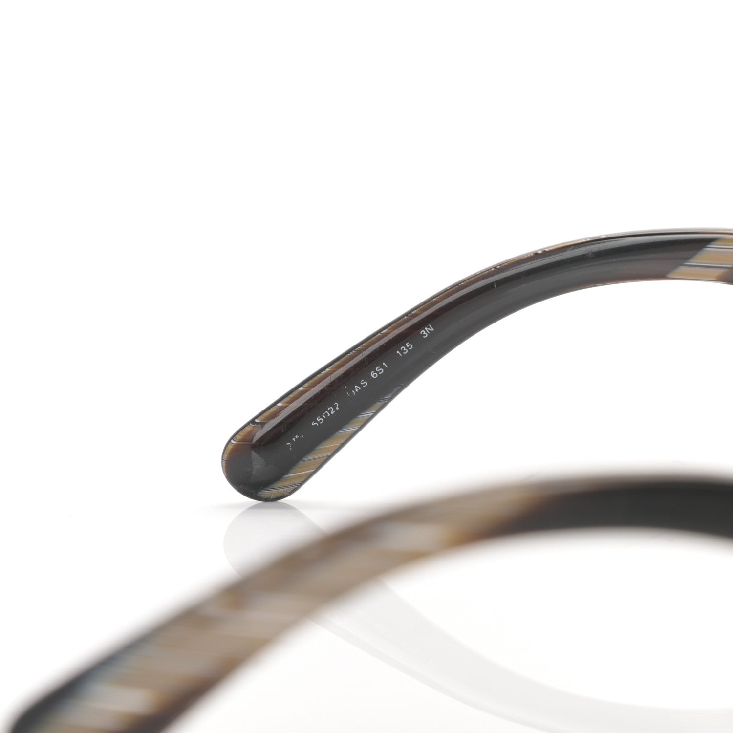Prada Baroque Sunglasses SPR 27N Black Horn 5 of 8