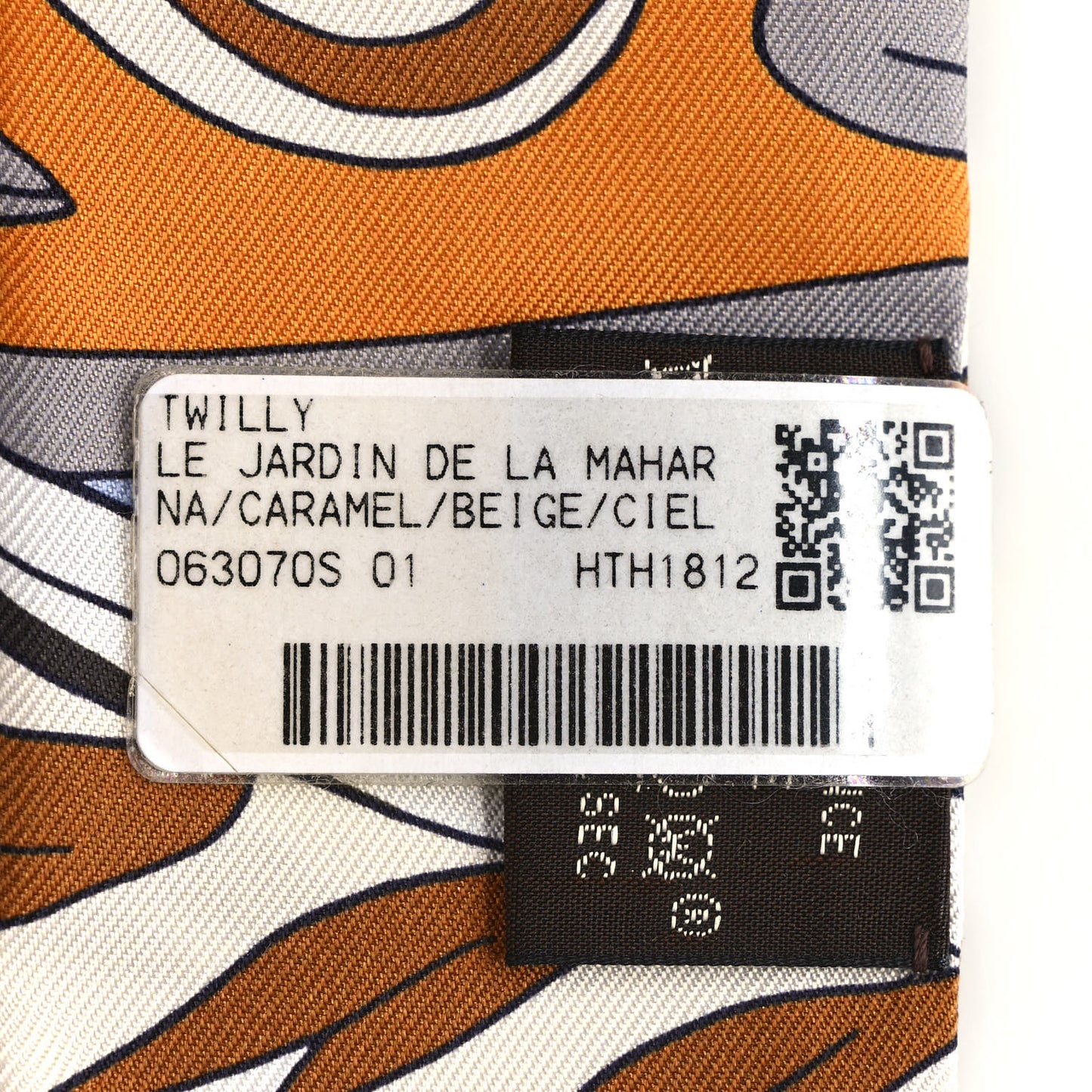 Silk Le Jardin de la Maharani Twilly Caramel Beige Ciel