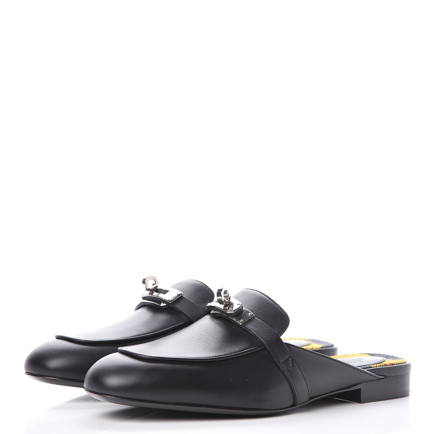 Goatskin Oz Mules 37 Black