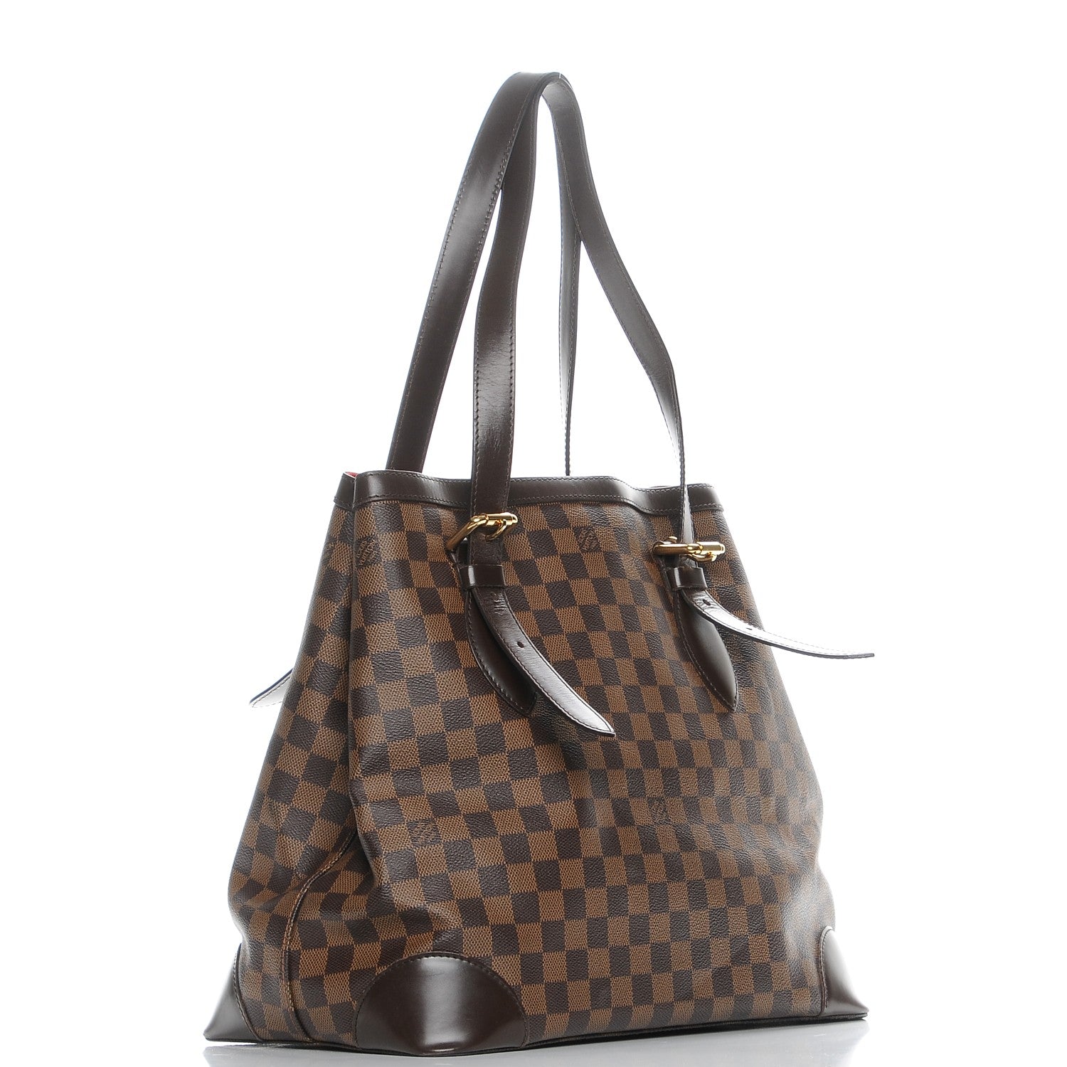 Louis Vuitton Damier Ebene Hampstead GM 3 of 9