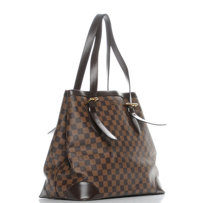 Louis Vuitton Damier Ebene Hampstead GM 3 of 9