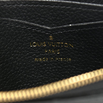 Louis Vuitton Empreinte Zippy Coin Purse Black 6 of 7