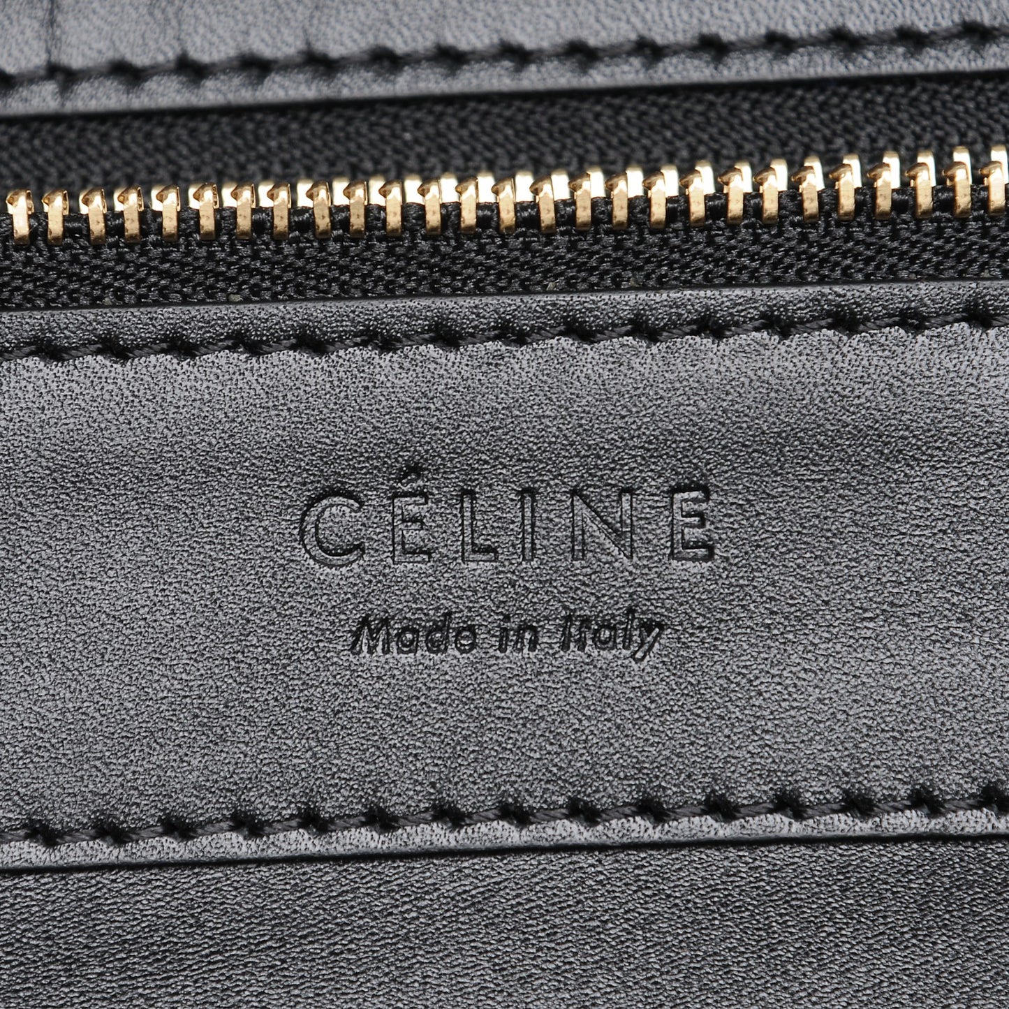 Smooth Lambskin Vertical Cabas Black